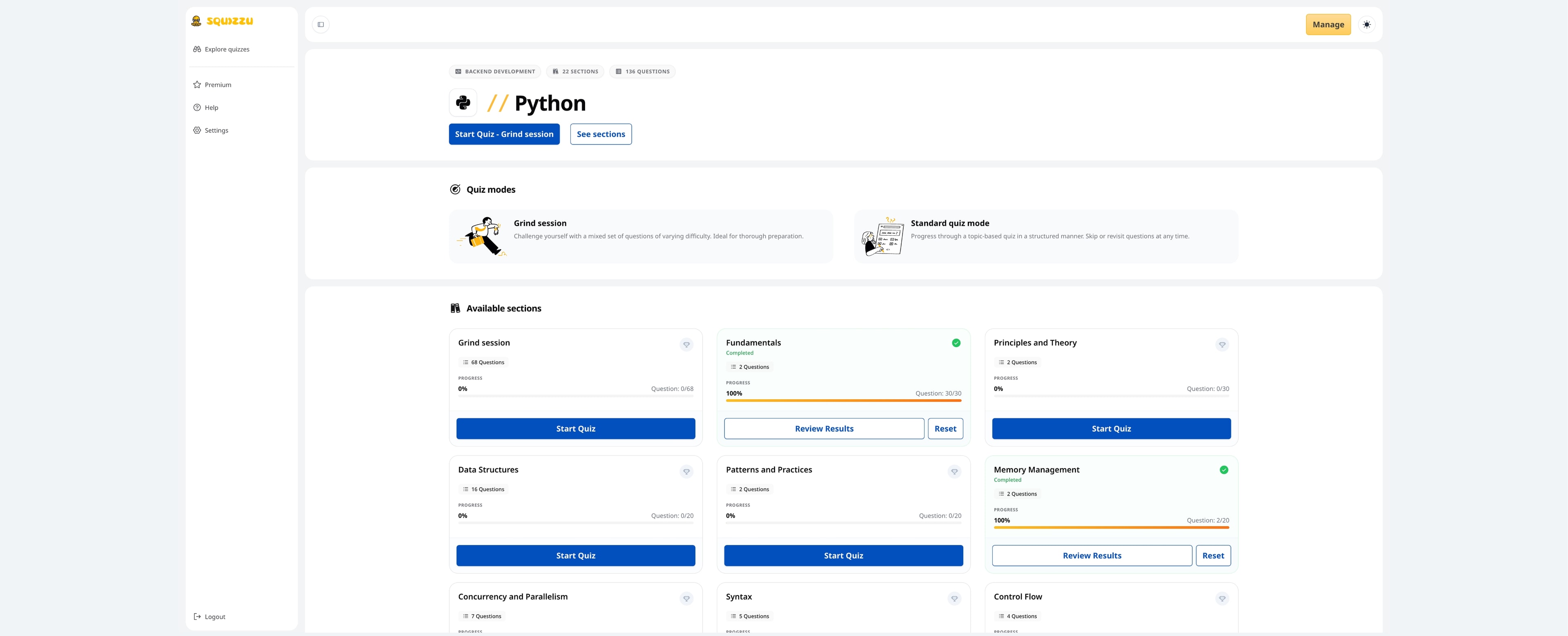 Choose Your Learning Mode